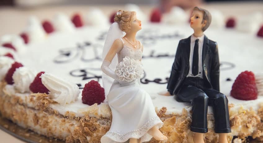 Planning wedding cake
